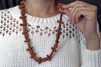 Cacao Bean Necklace