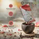 Red Ruby Rose Tea Dark Chocolate Bar - 60% Cacao