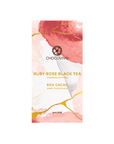 Red Ruby Rose Tea Dark Chocolate Bar - 60% Cacao